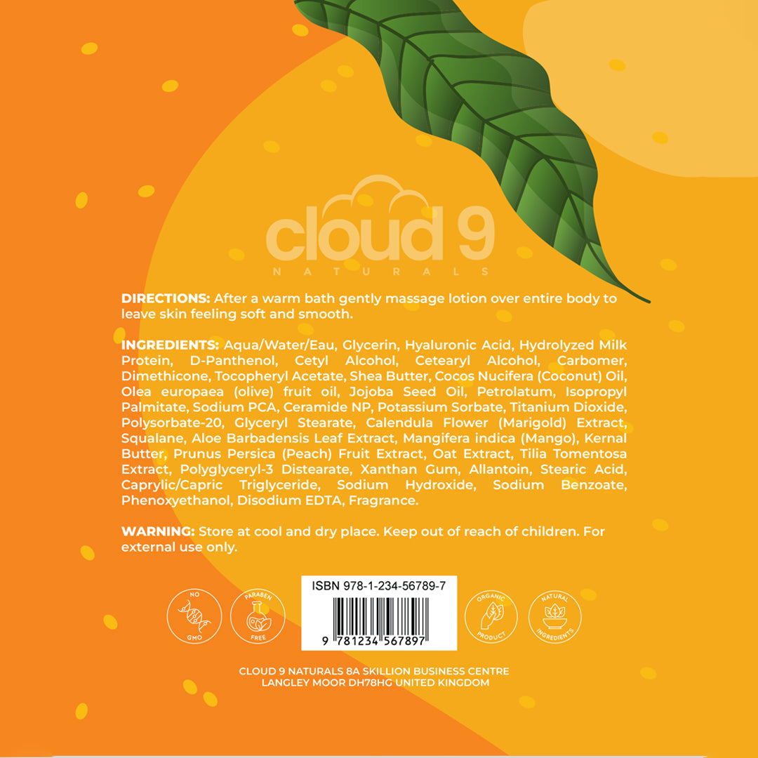 Kids Mango and Peach Hand & Body Lotion