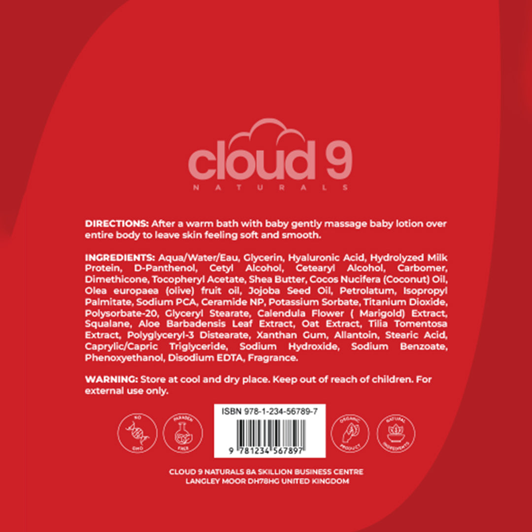 Baby Face and Body Lotion