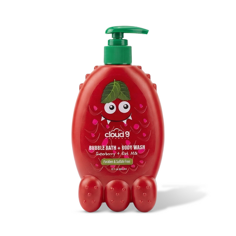 Kids Super Berry and Oat Milk Bubble Bath & Body Wash