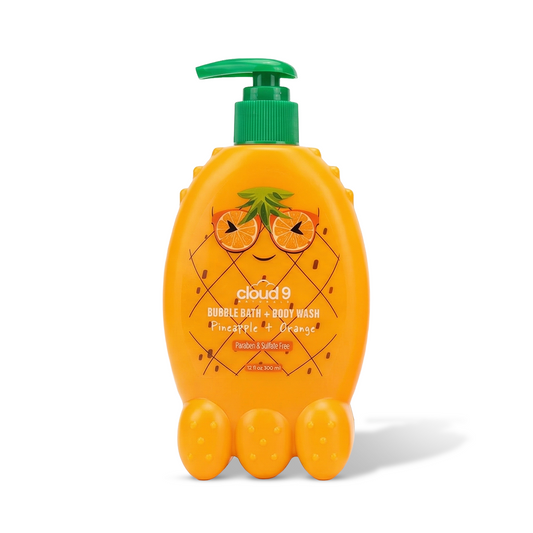 Kids Pineapple and Orange Bubble Bath & Body Wash