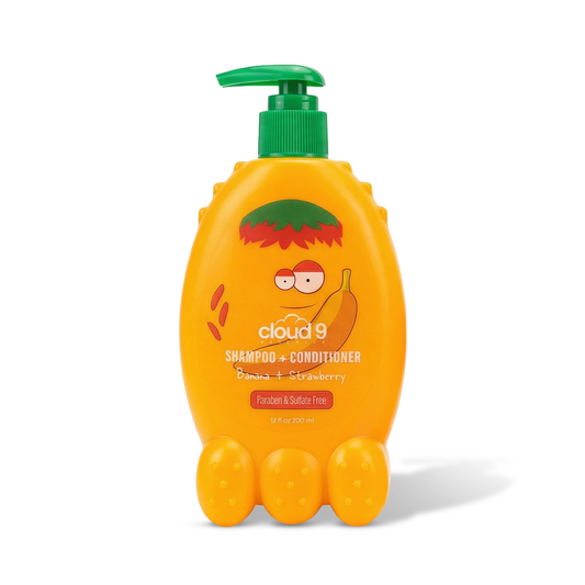 Kids Banana and Strawberry Shampoo & Conditioner